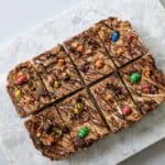 M & M Peanut Gluten Free Blondies
